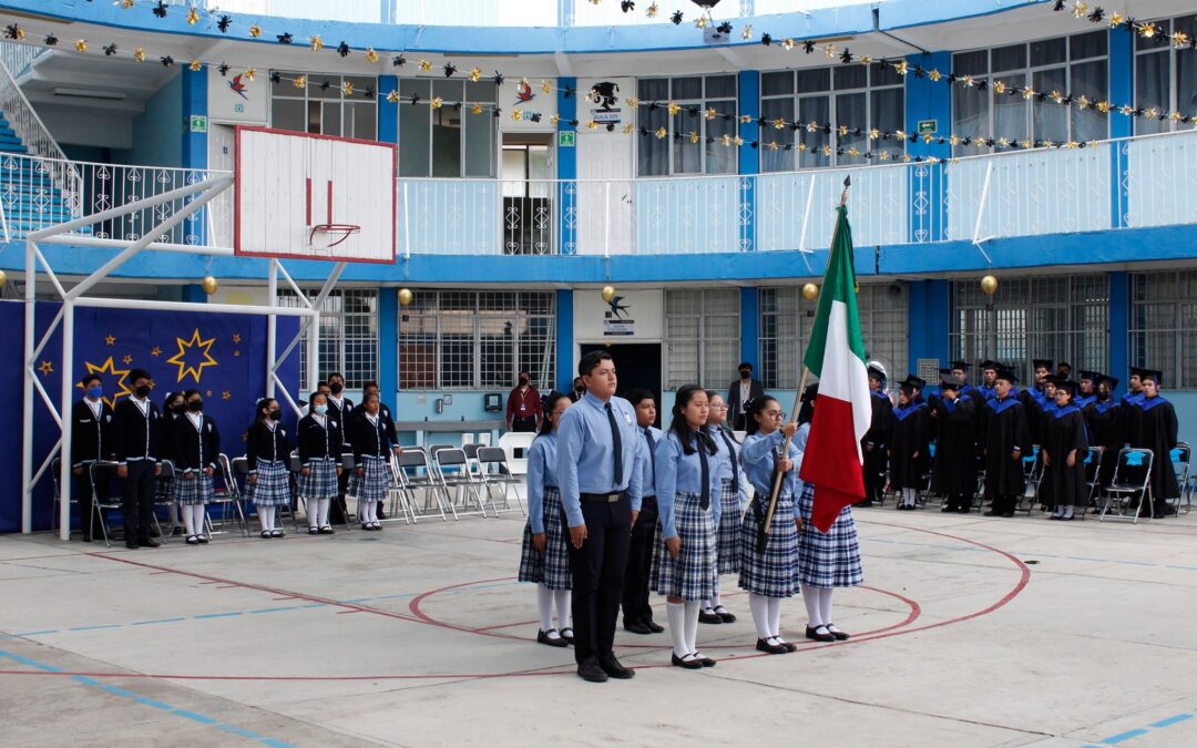 Clausura del ciclo escolar 2022-2023 de la Escuela Secundaria Técnica Margarita Aguilar Díaz
