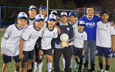 “Potros IMAD” campeones de fútbol de la liga escolar